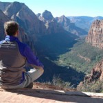 Sitting above Zion